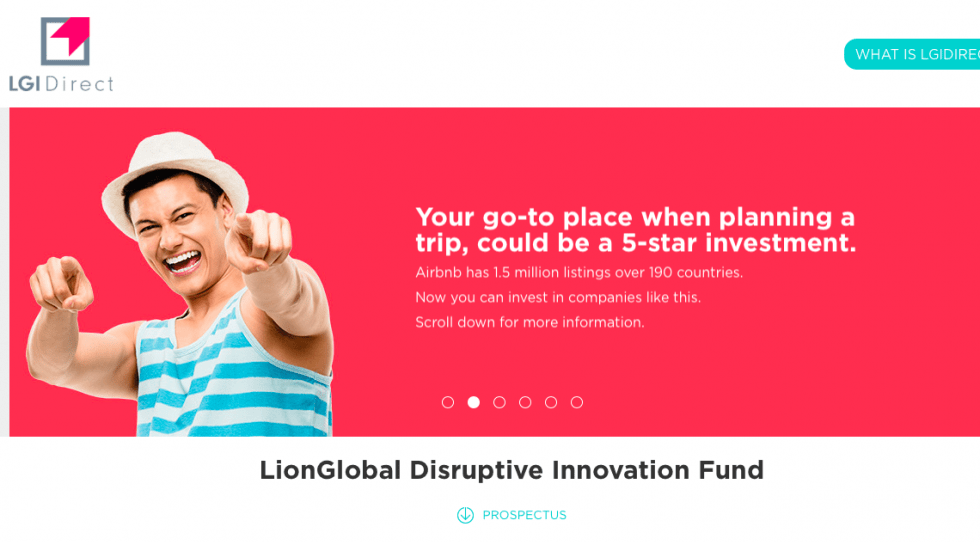 Singapore: Lion Global's new Disruptive Innovation Fund to invest in startups