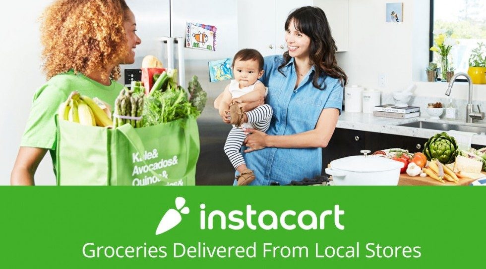 Instacart raises $400m in round valuing online grocer at $3.4b