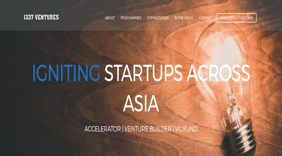 Malaysia: 1337 Ventures to invest in three startups