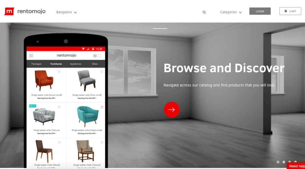 Exclusive: Accel-backed Rentomojo raises venture debt from Intellegrow
