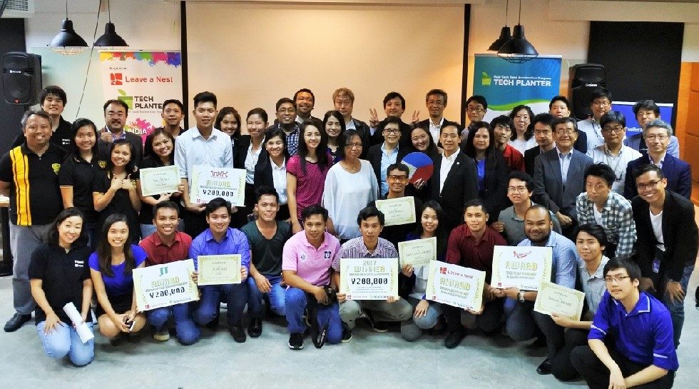 Japan's Leave a Nest concludes first Tech Planter startup contest in Philippines