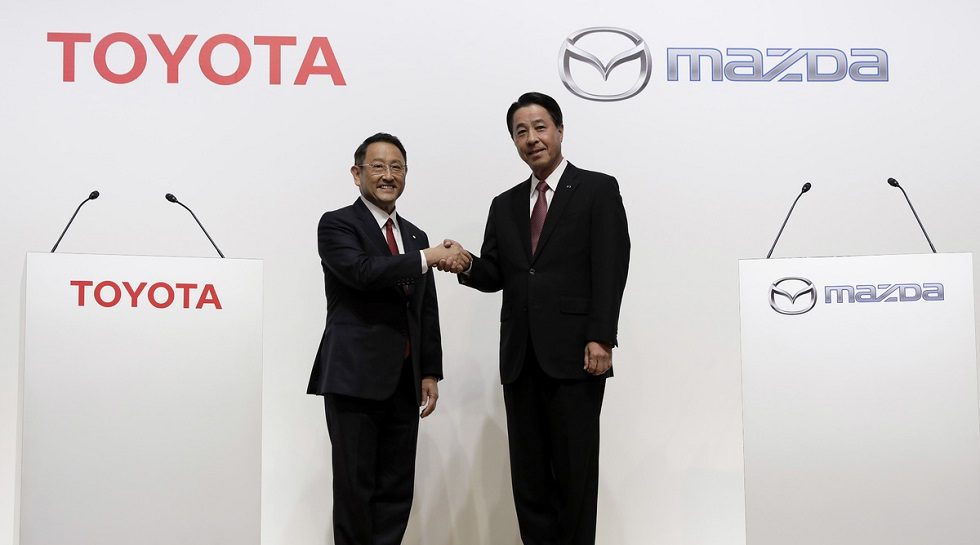 Toyota to take 5% stake in Mazda, to jointly build $1.6b US plant