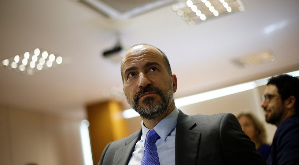 Uber's Khosrowshahi says relationship with former CEO Kalanick 'fine but strained'