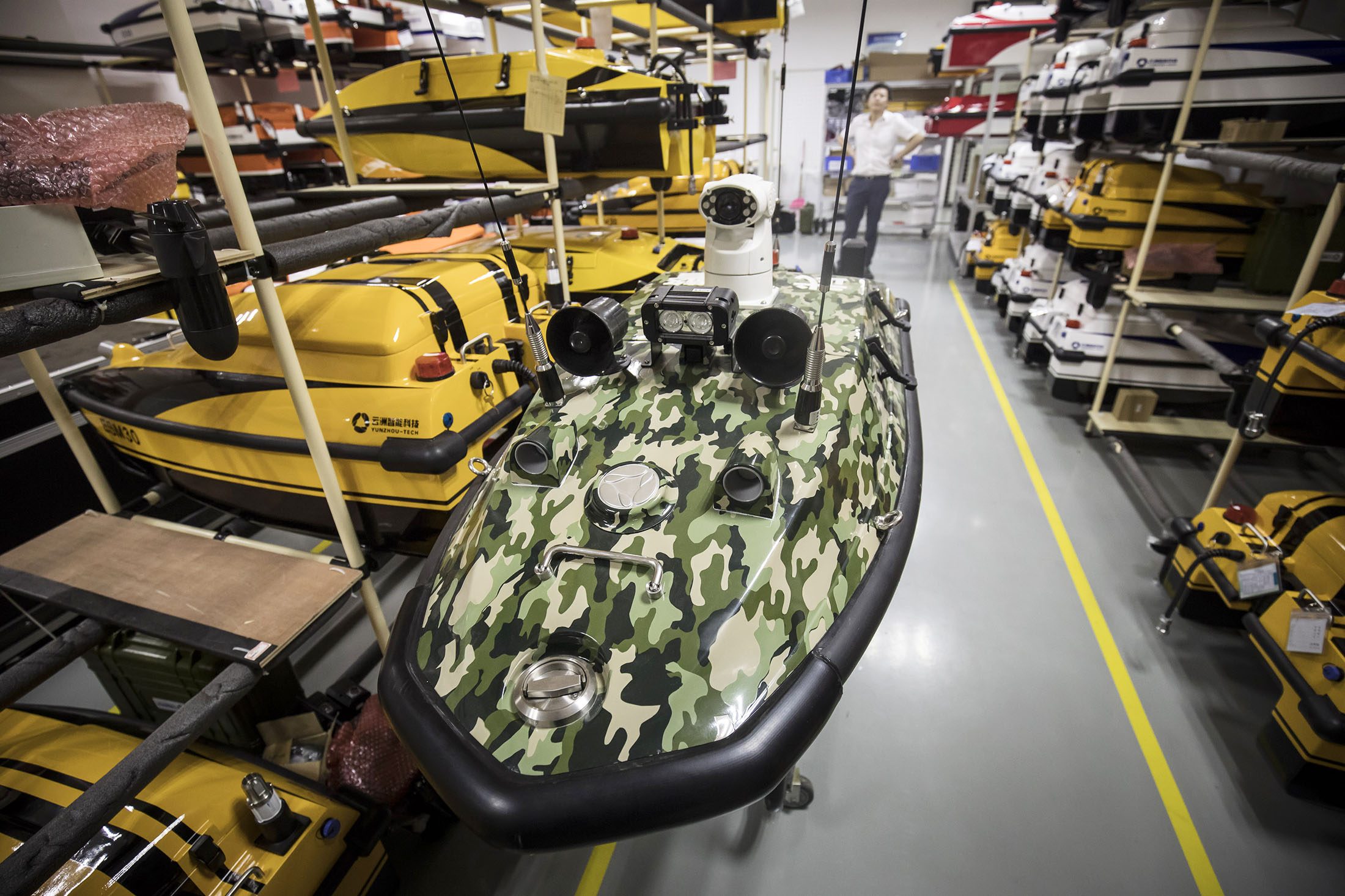 Boat drones turn university project into one of China's most prized startups