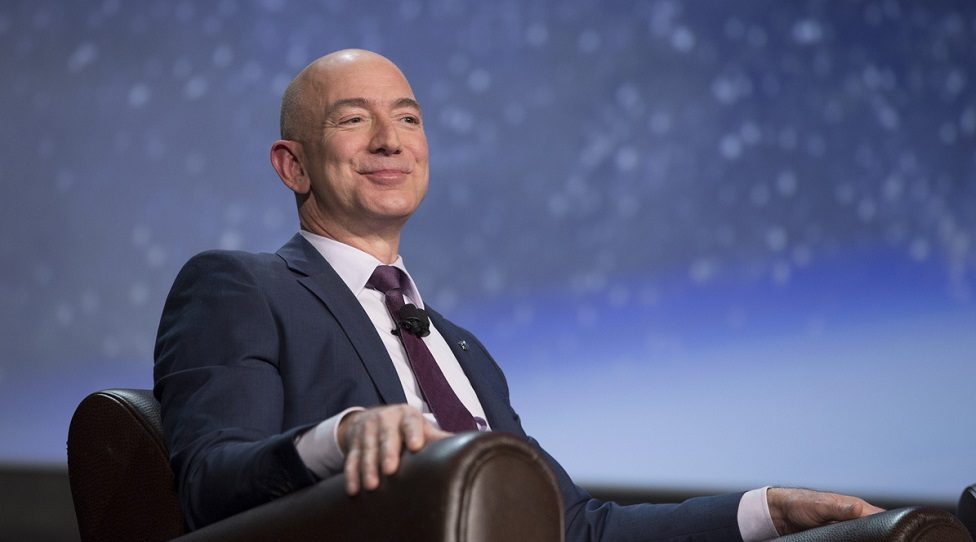 Jeff Bezos becomes richest man in modern history as net worth tops $150b