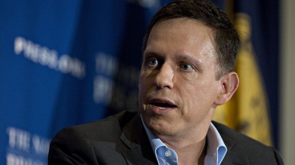 Billionaire Peter Thiel said to be weighing options to invest in Chinese startups