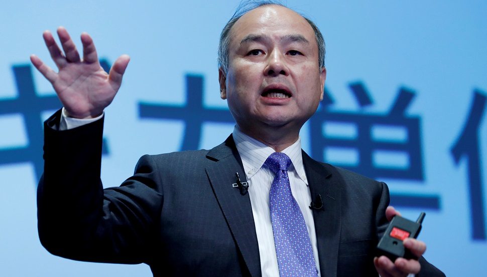 SoftBank CEO Masayoshi Son's pay fell by half last year