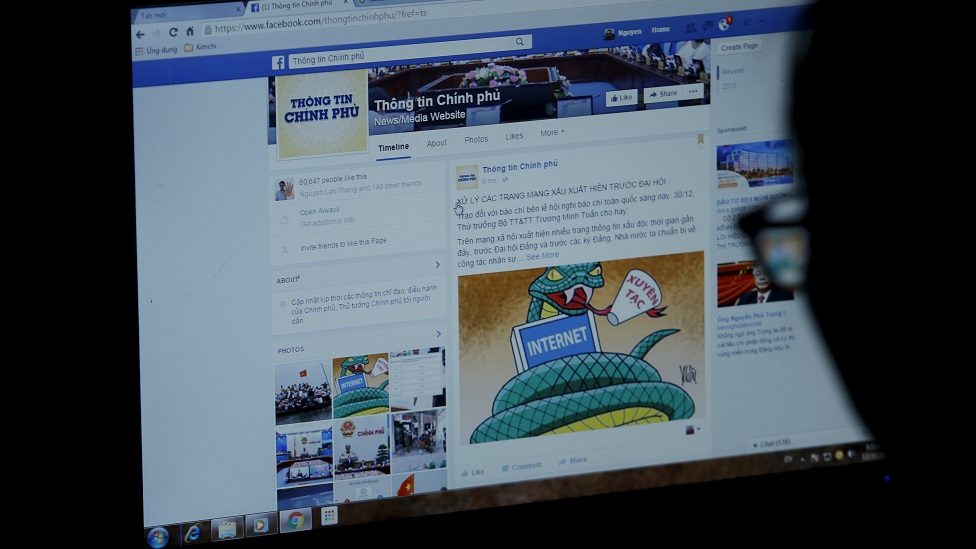Vietnam says Facebook should adhere to local regulations