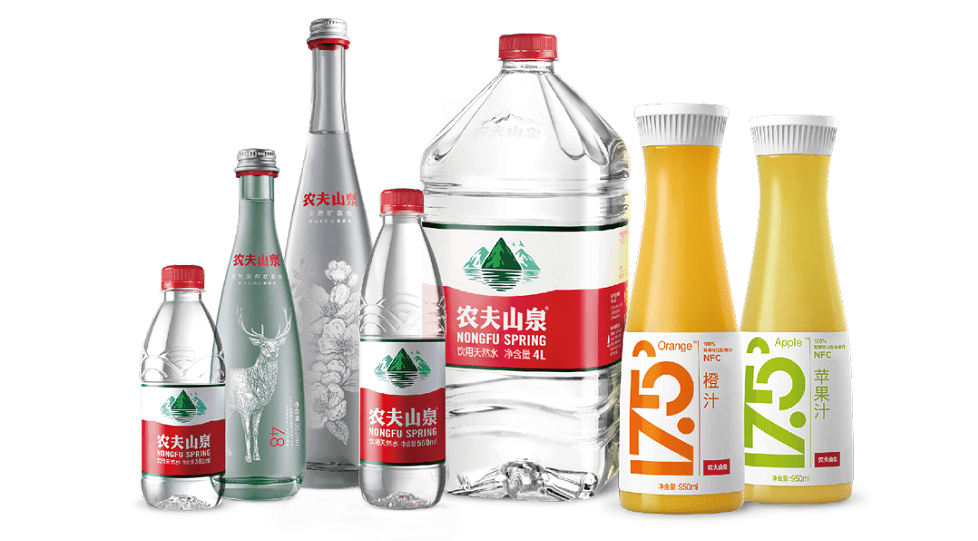 China's bottled water maker Nongfu Spring pops 54% in HK debut