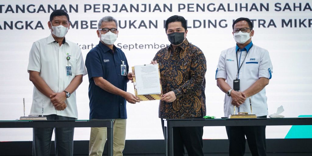 Indonesia appoints Bank BRI as holding company for ultramicro businesses