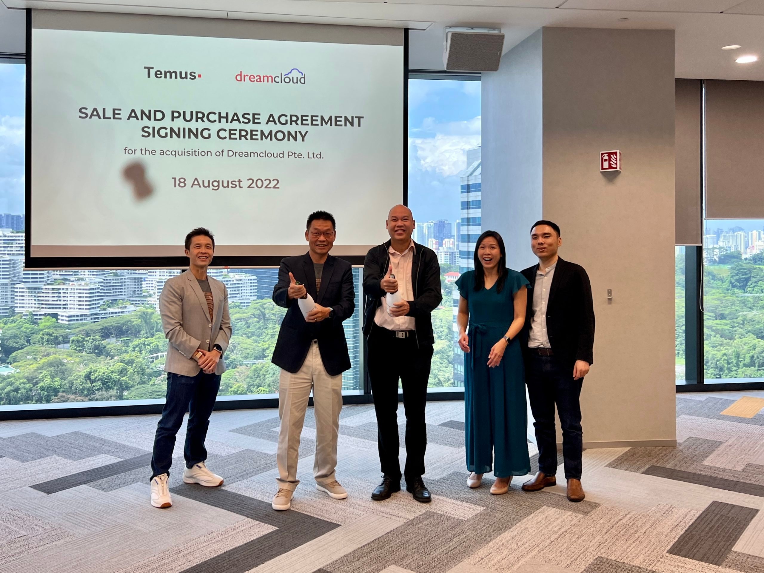 Temasek-backed Temus acquires Singapore system integrator Dreamcloud