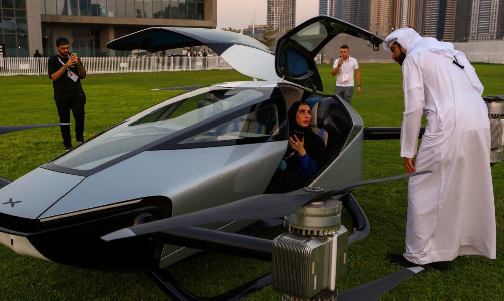 Flying car built by China's Xpeng makes first public flight in Dubai