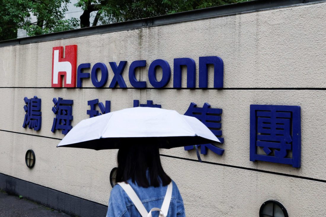Foxconn to invest up to $170m for 18% stake in American EV maker