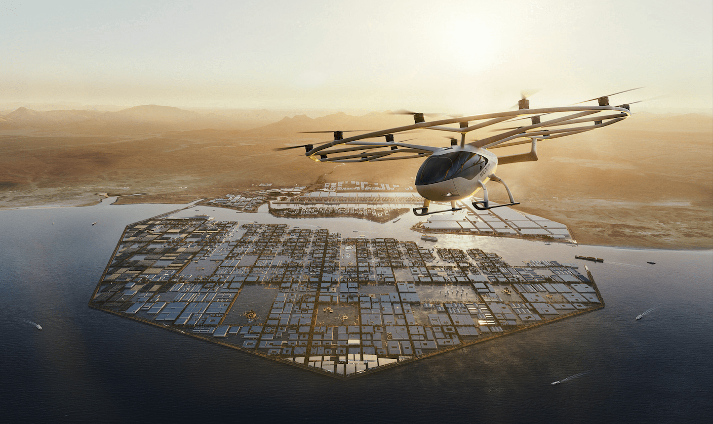 Saudi’s Neom invests $175m in German aviation startup Volocopter