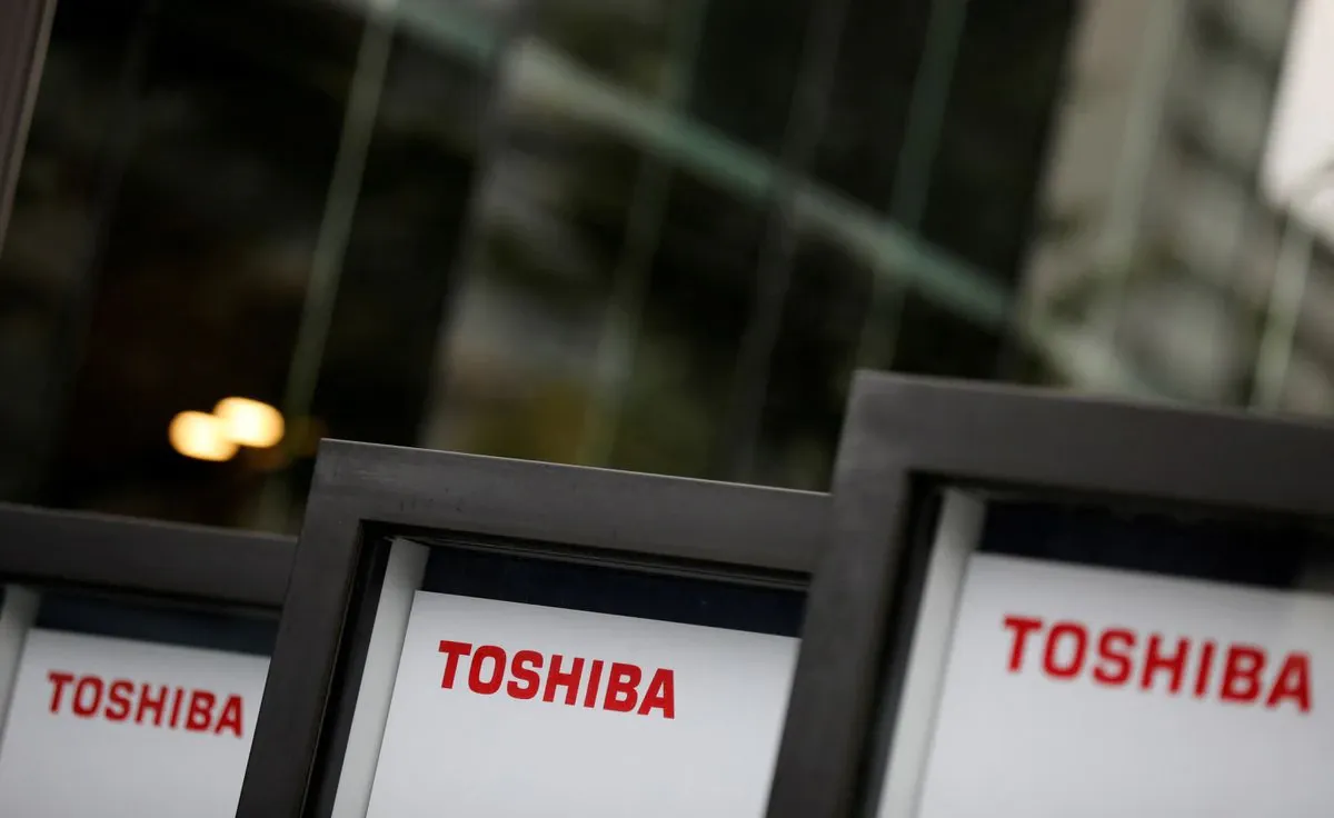 Toshiba's preferred bidder JIP to seal $10.6b loan deal this week: report