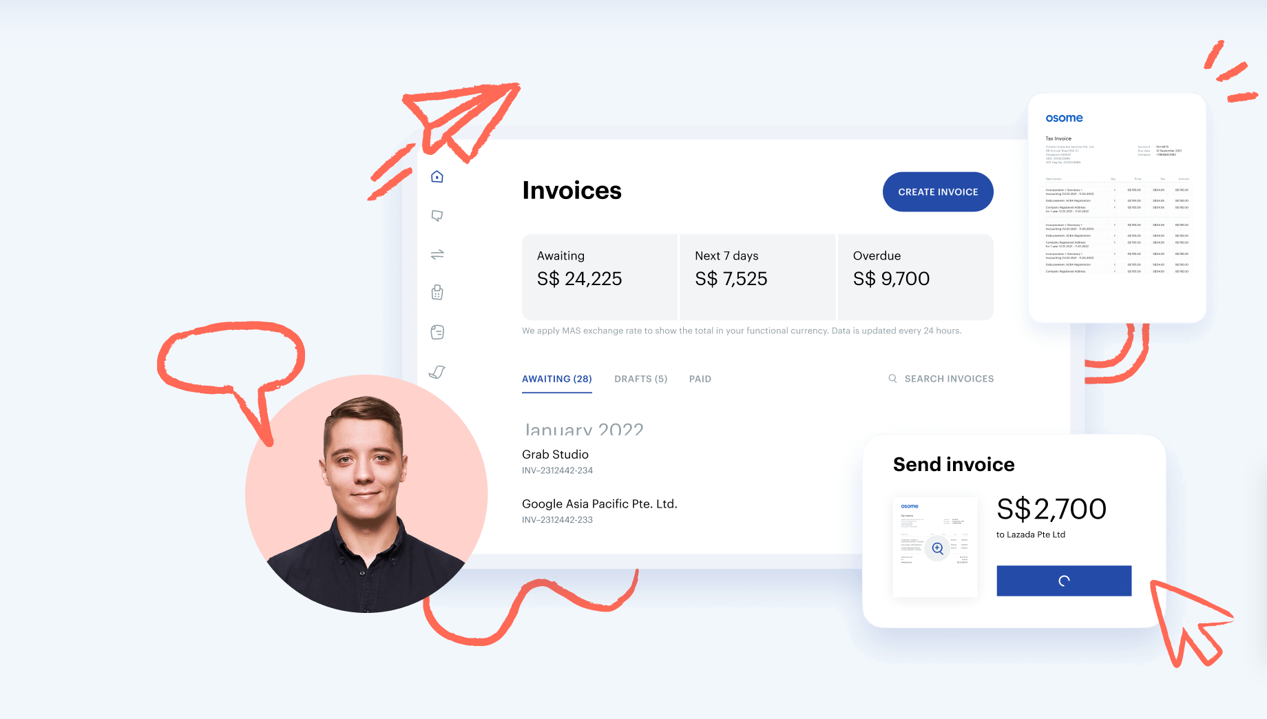 SG-headquartered financial admin startup Osome snags $25m in Series B round