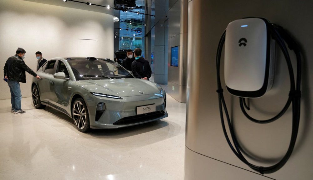 China's Nio cuts prices, ends free battery swapping as sales slide