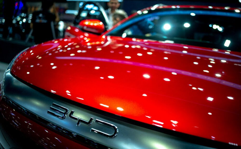 Stocks of Chinese EV makers slide in Hong Kong as EU subsidy probe stokes fears