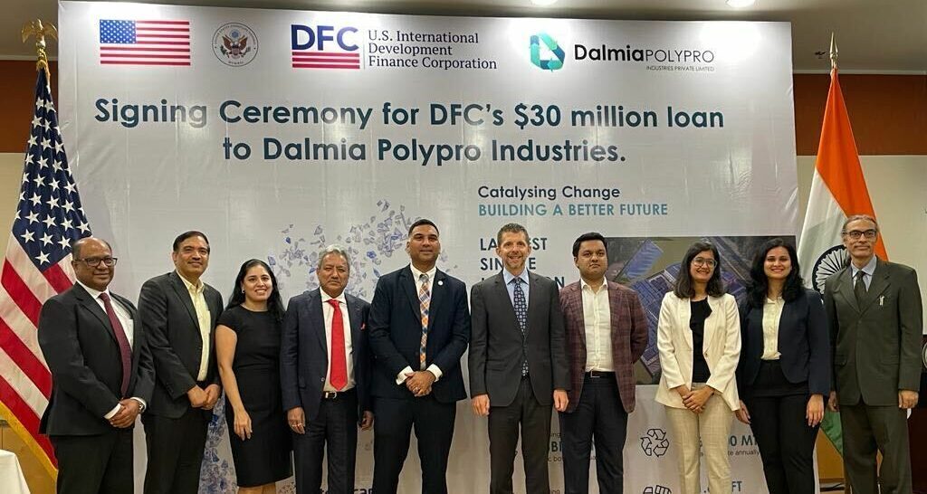 DFC commits $30m to Indian plastic recycler Dalmia Polypro