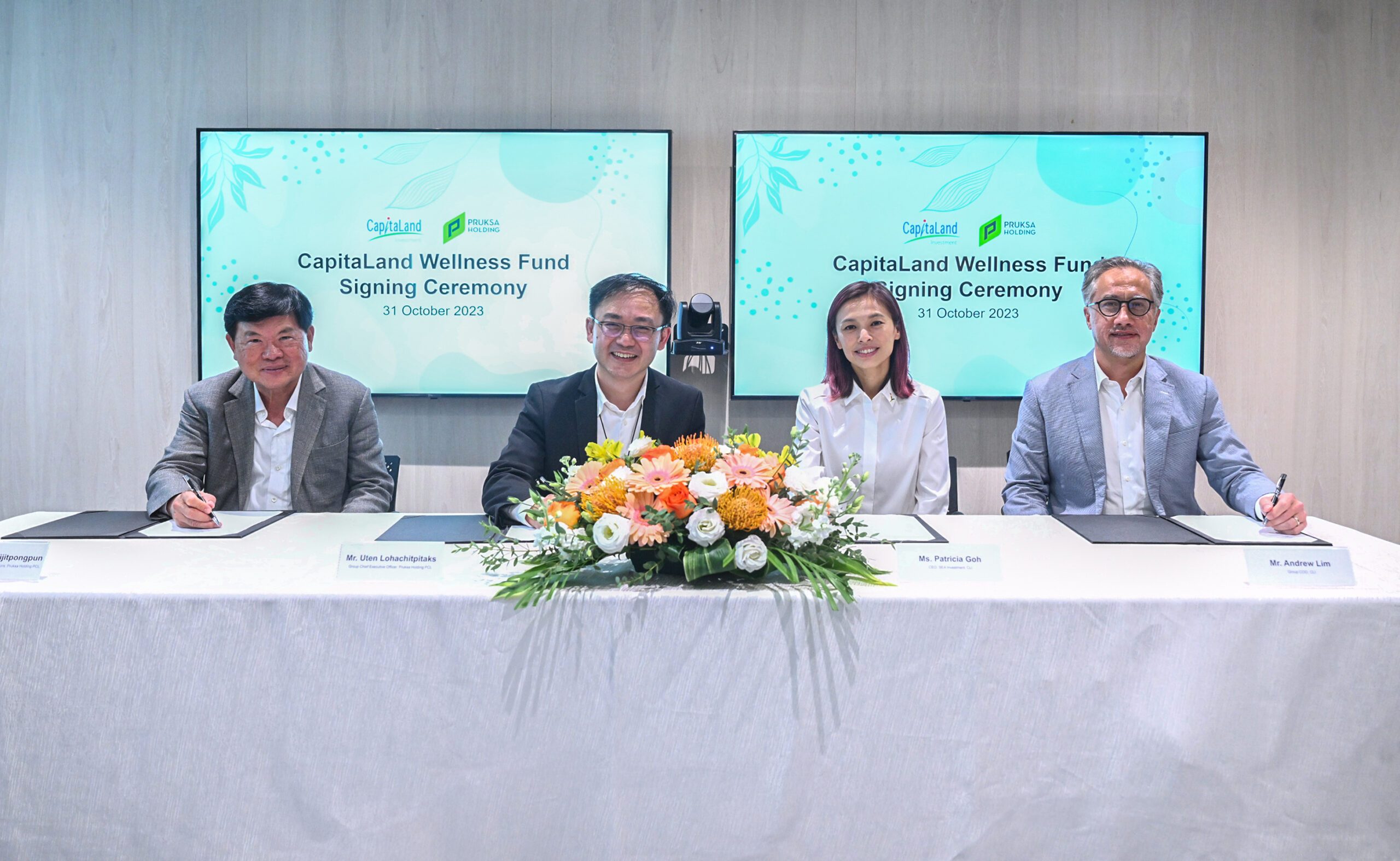 CapitaLand, Pruksa jointly set up healthcare and wellness fund to invest in SE Asia