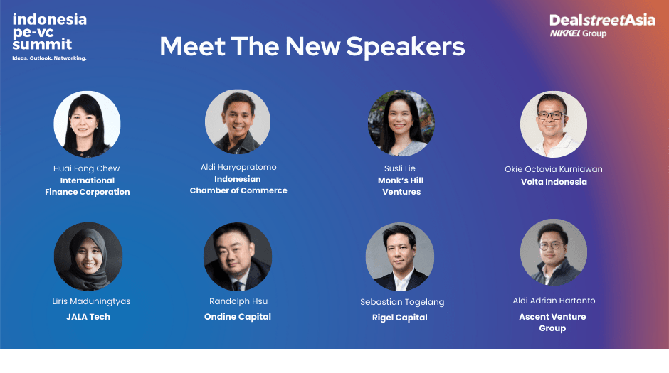 Meet eight new speakers at the Indonesia PE-VC Summit 2024