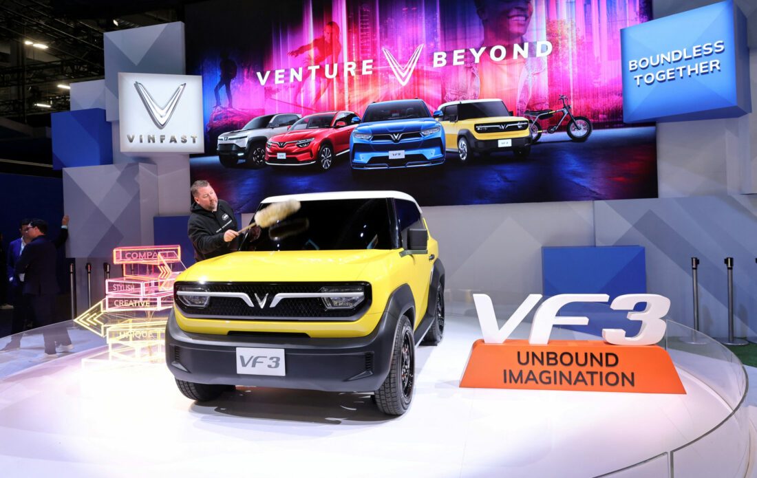 Vietnamese EV maker VinFast signs up 15 dealers in Thailand
