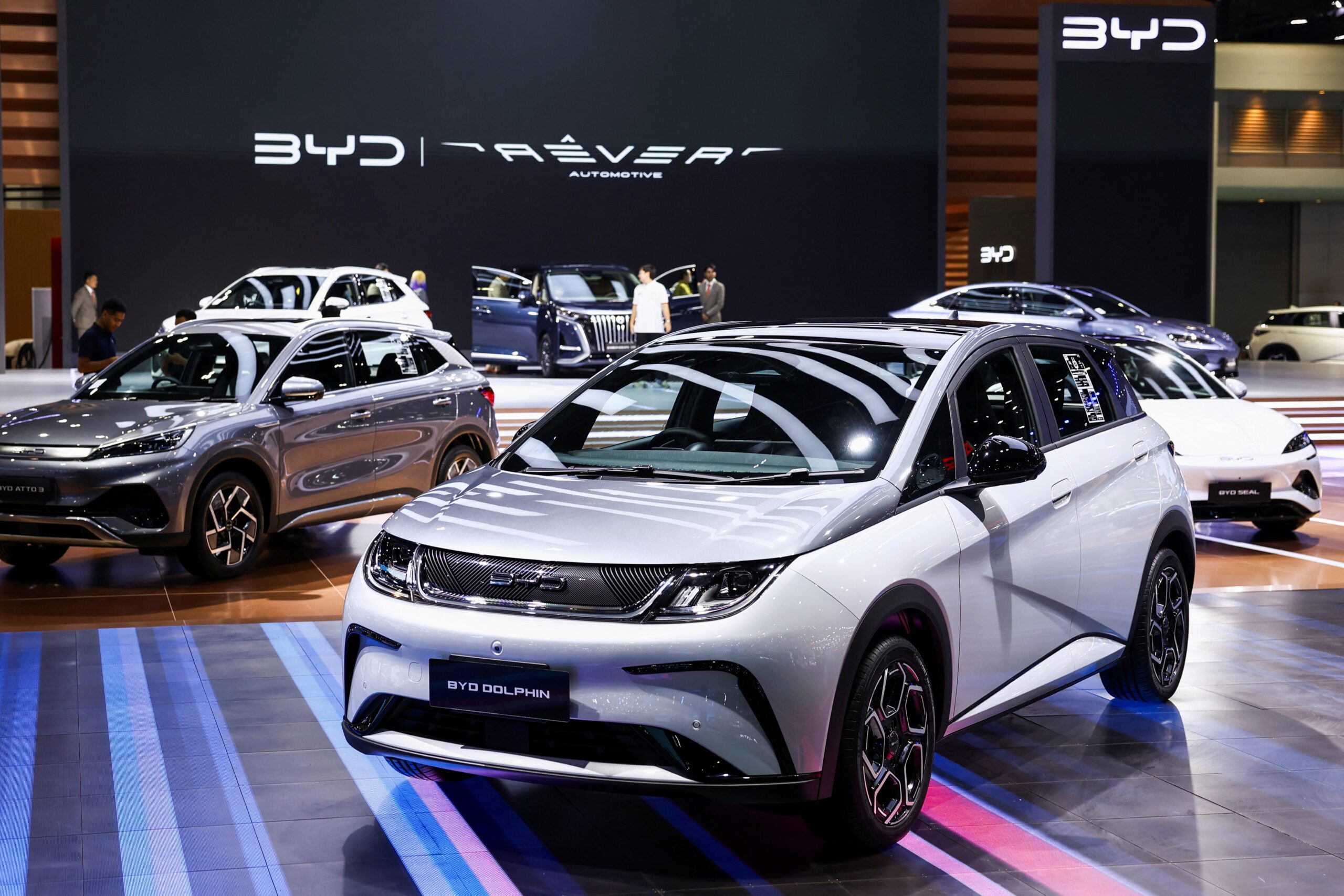 Chinese EV giant BYD's quarterly earnings skid on savage price war