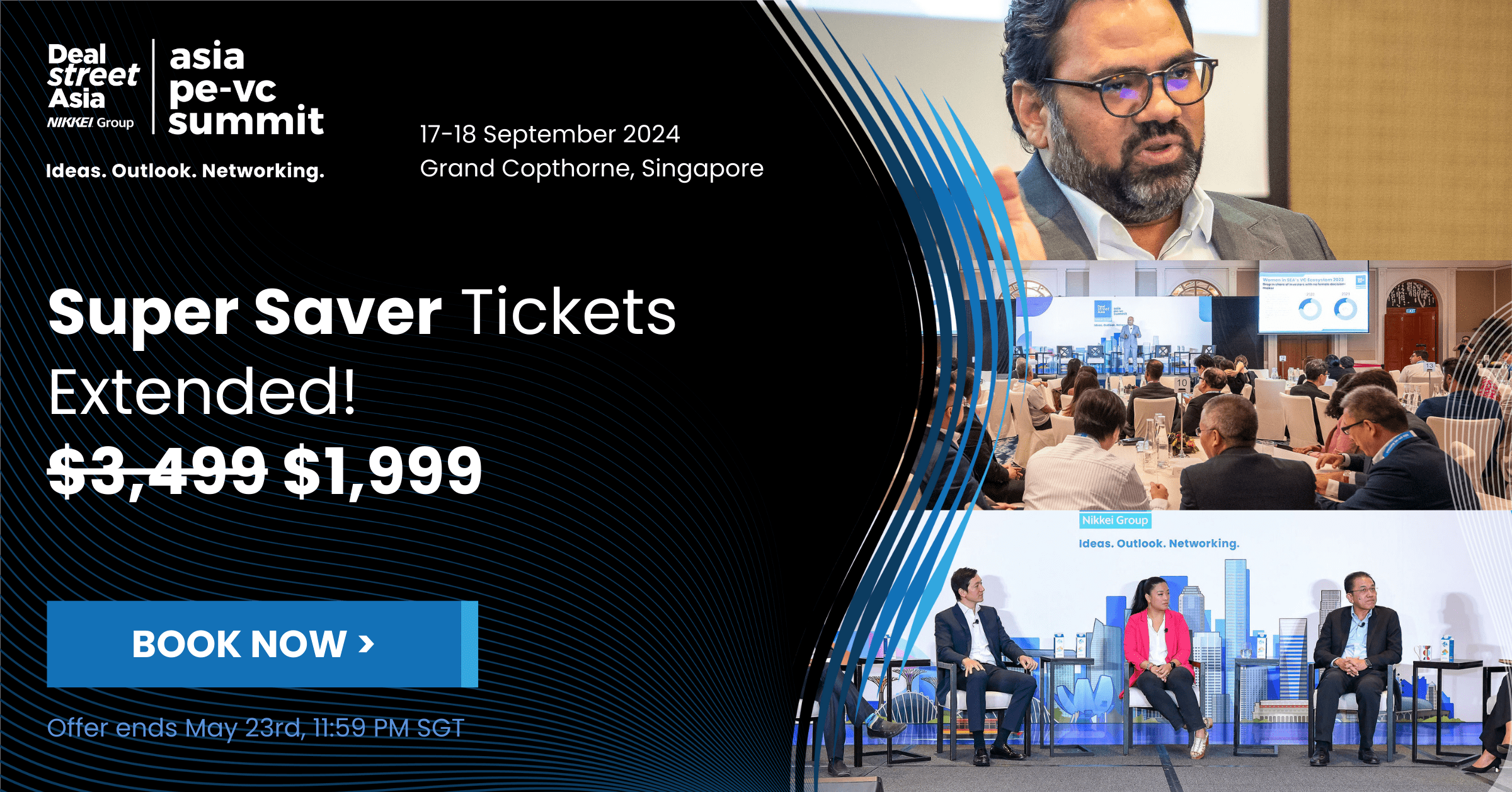 Meet 10 new speakers at Asia PE-VC Summit 2024 - Super Saver Tickets Extended!