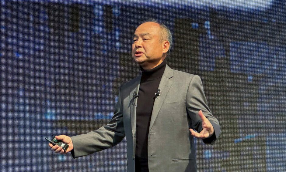 SoftBank's stock skids 20% in a week on AI bubble fears