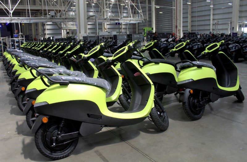 SoftBank-backed Indian two-wheeler maker Ola Electric's quarterly loss widens