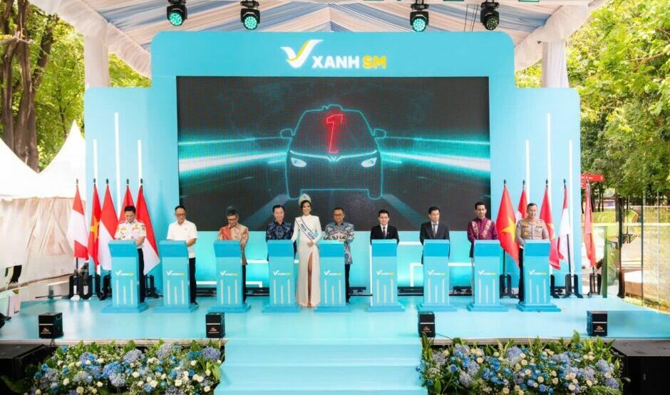 Vietnam-based Vingroup's EV taxi service Xanh SM rolls out in Indonesia