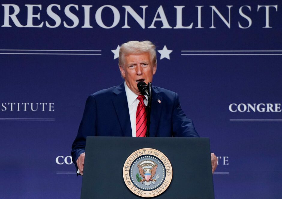 DeepSeek's AI model is a 'wakeup call' for US industry, says Trump