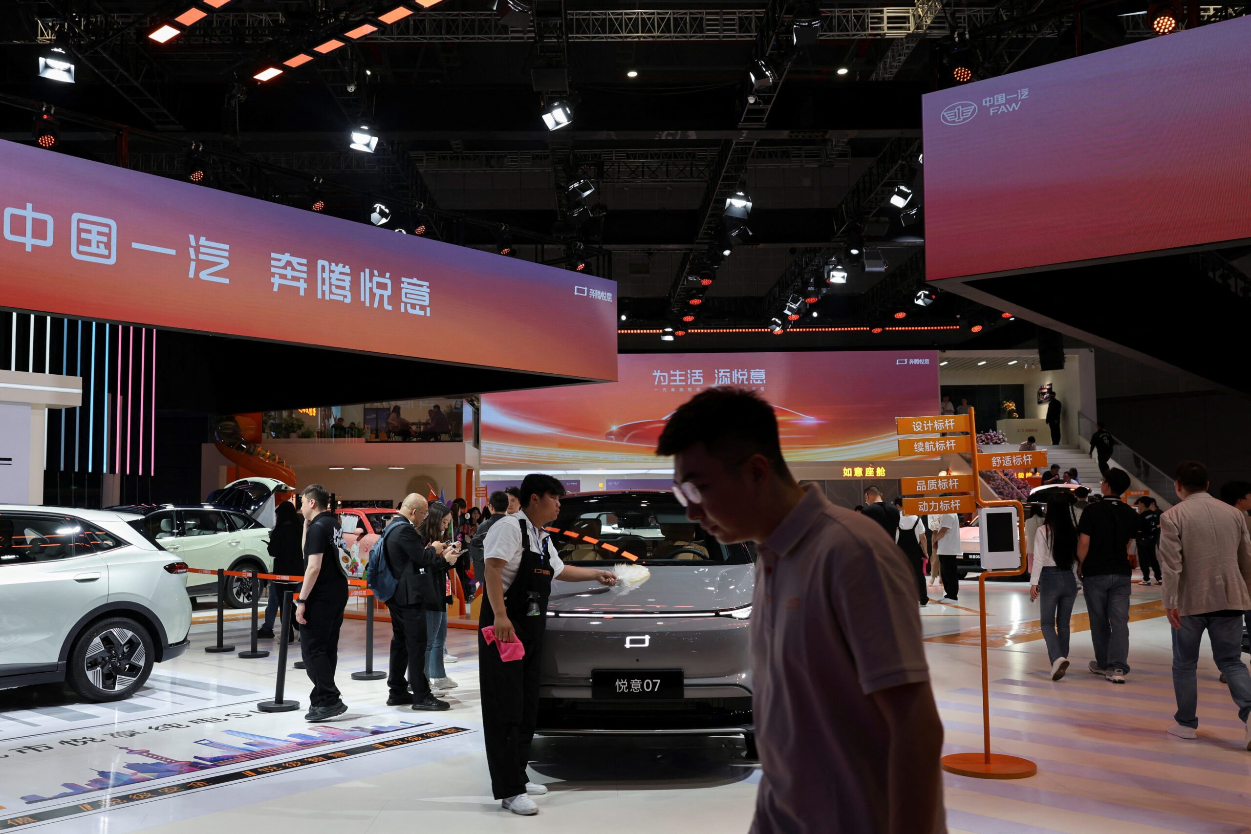 Chinese automaker FAW signs deal to acquire stake in Zhuoyu