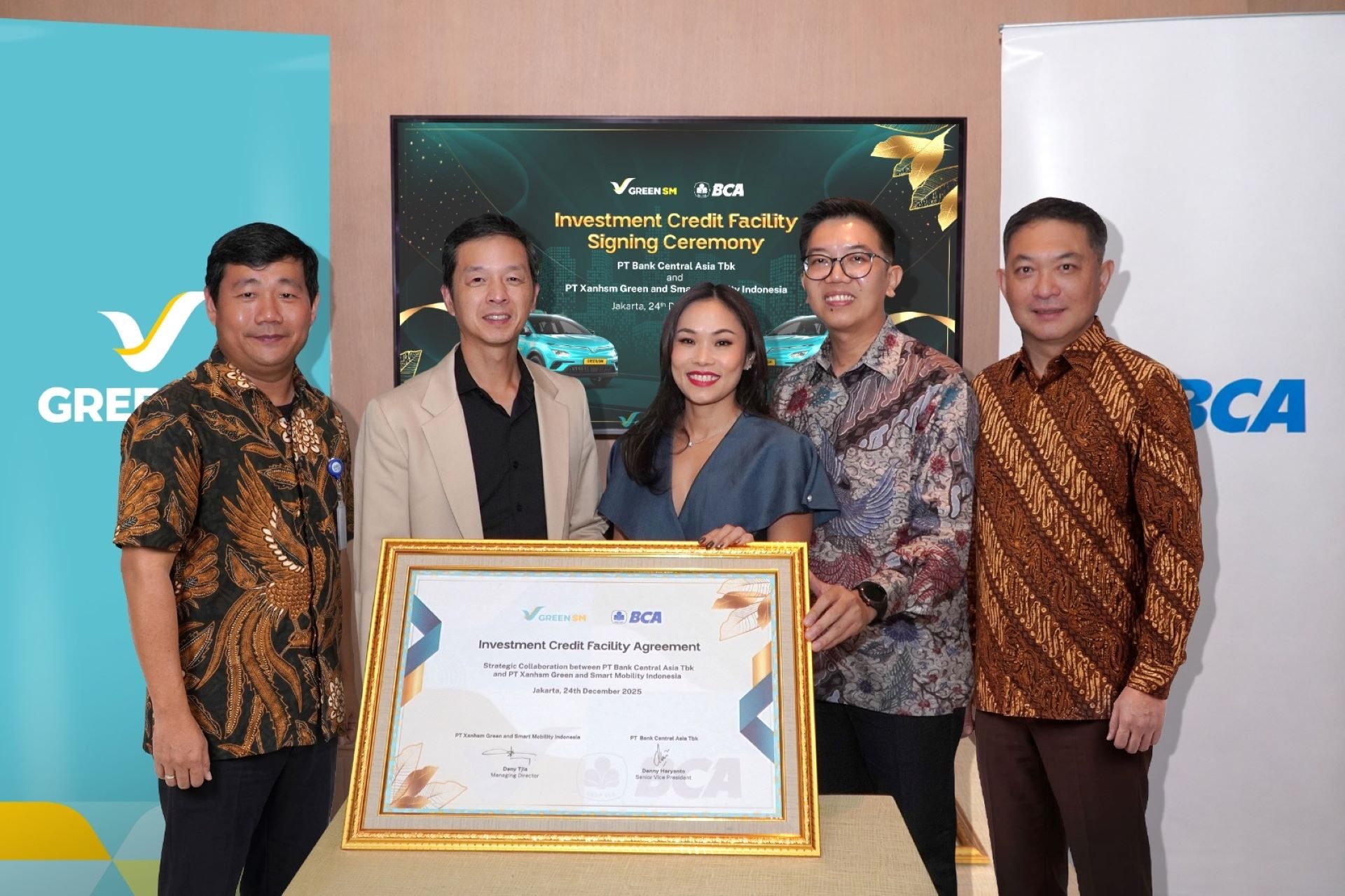 Green SM Indonesia, Bank Central Asia ink $35m investment pact